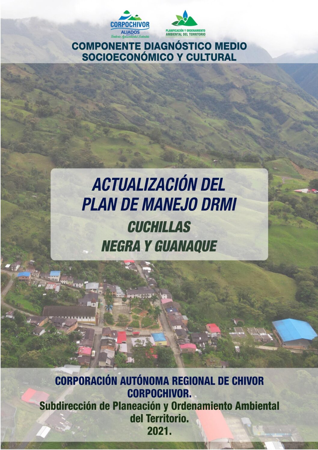 COMPONENTE DIAGNOSTICO – MEDIO SOCIOECONOMICO Y CULTURAL CNYG